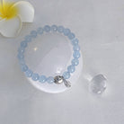 CANCER AQUAMARINE CRYSTAL BRACELET-5