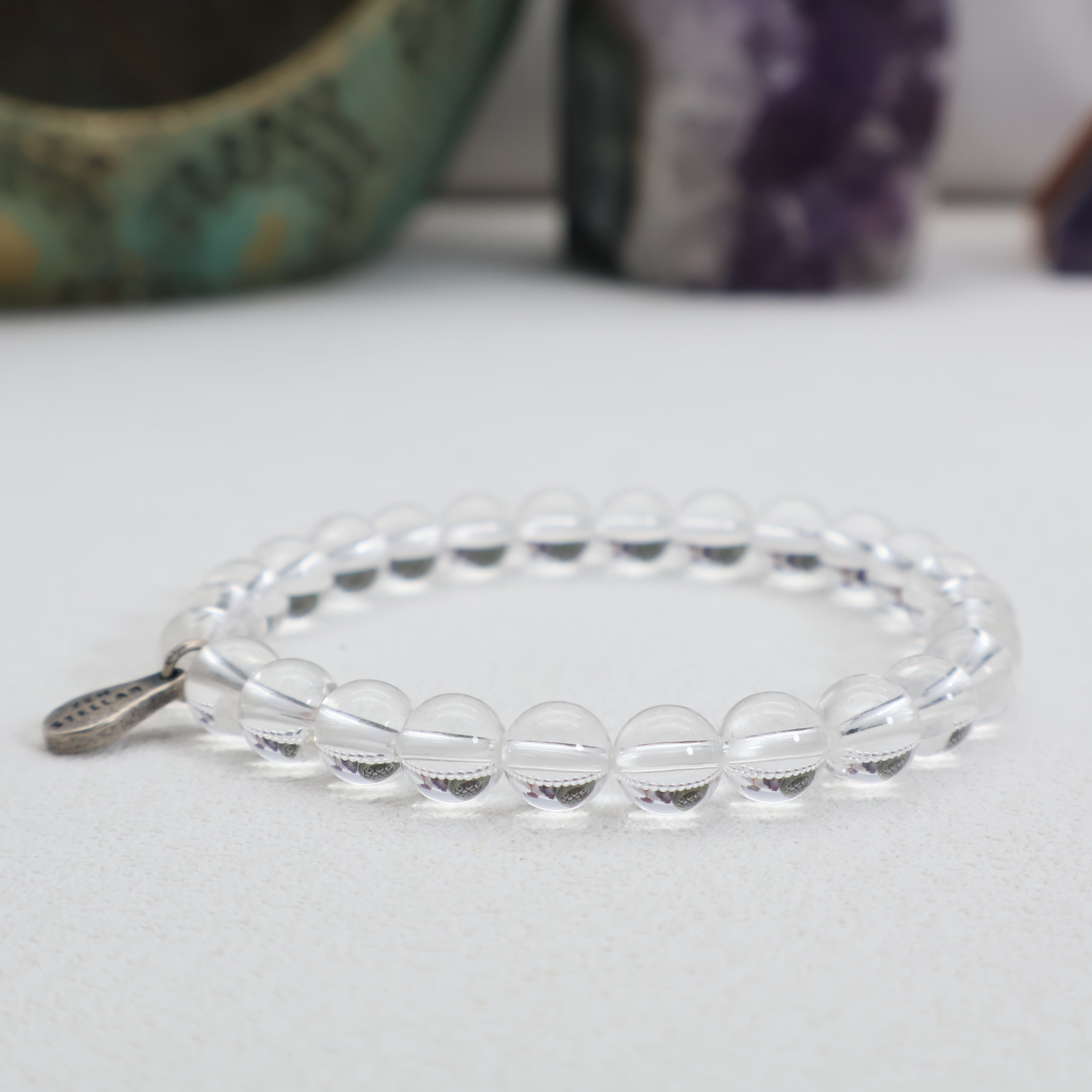 CANCER WHITE CRYSTAL BRACELET-1