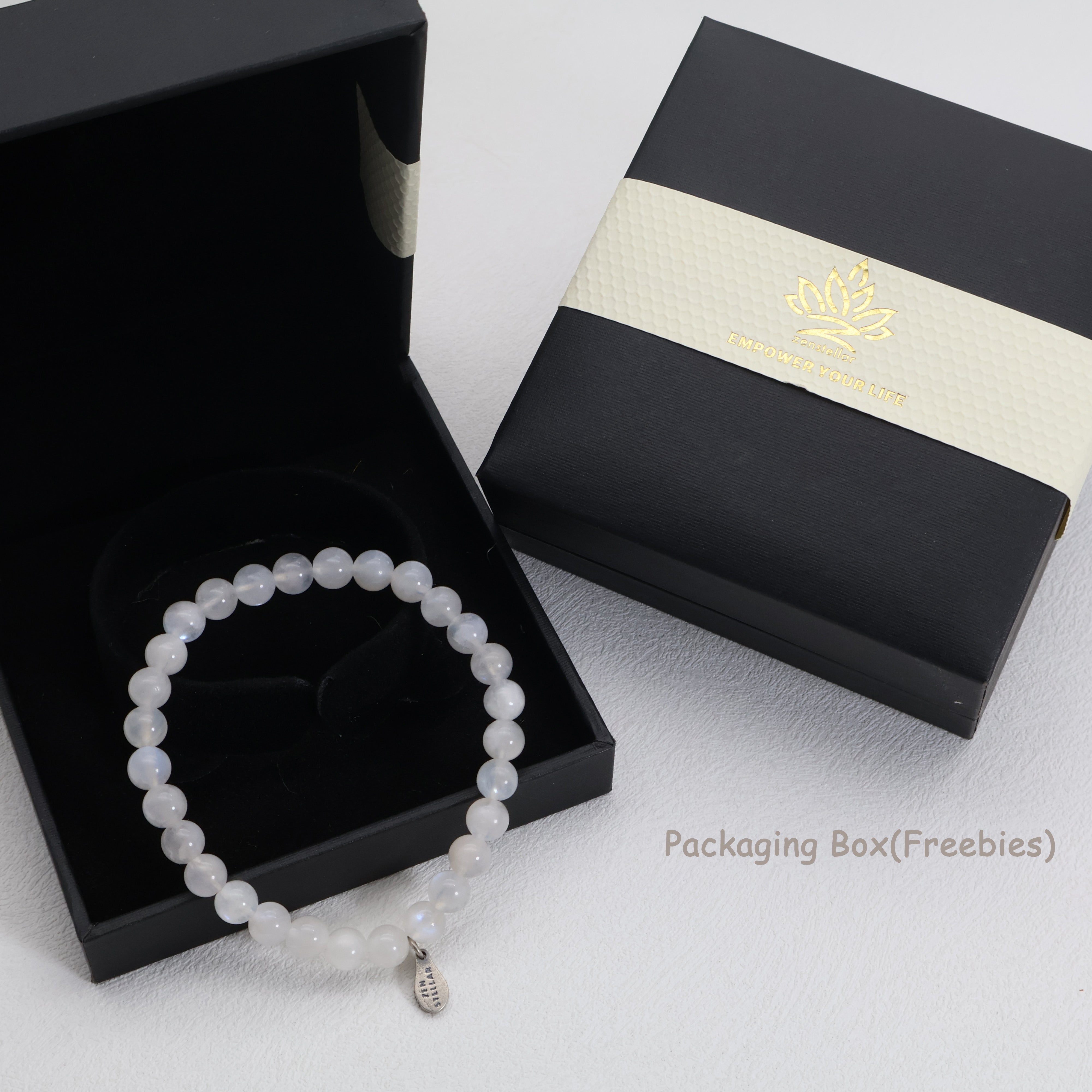 CANCER WHITE MOONSTONE CRYSTAL BRACELET-5