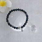 CAPRICORN SILVER QUARTZ CRYSTAL BRACELET-5