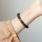 NATURAL COLOR EYE OBSIDIAN BRACELET-2