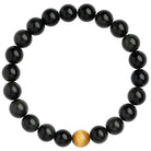 NATURAL COLOR EYE OBSIDIAN BRACELET-5