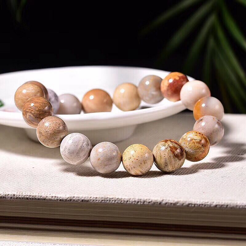 CORAL JADE BRACELETS-2