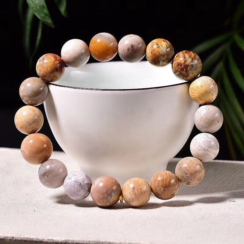 CORAL JADE BRACELETS-4