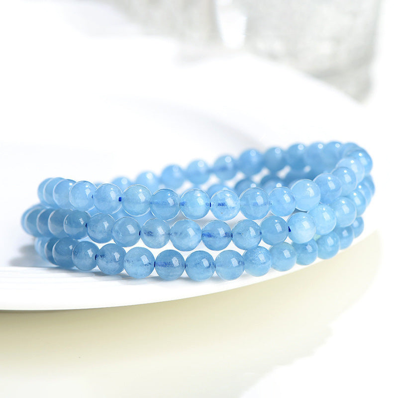 CRUSHED ICE AQUAMARINE BRACELETS-2