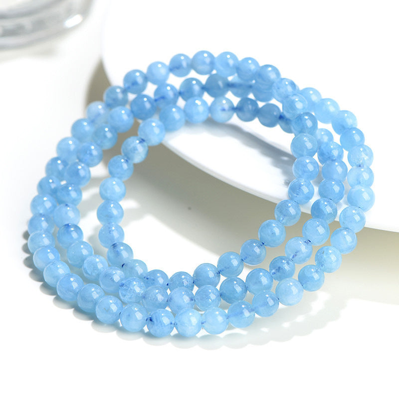 CRUSHED ICE AQUAMARINE BRACELETS-3