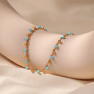 MULTI-COLORED CRYSTAL ENHANCED WILLPOWER ANKLET-8