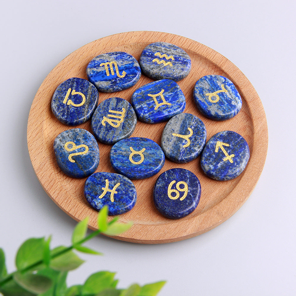 UNVEIL COSMIC WISDOM WITH ZENSTARSTORE CRYSTAL STONE ZODIAC RUNES ...