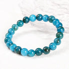 DARK GRAY BLUE CRYSTAL BRACELET-2