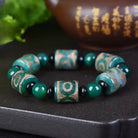 DZI BEAD AGATE BRACELETS-1