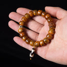 DZI BEAD GNARLY HORN MYSTERY BRACELETS-2