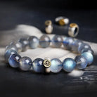 EMOTIONAL ETERNAL NATURAL GRAY MOONSTONE ENERGY BRACELET-1