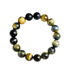 FANTASY TIGER EYE ROUND BEAD BRACELET-5