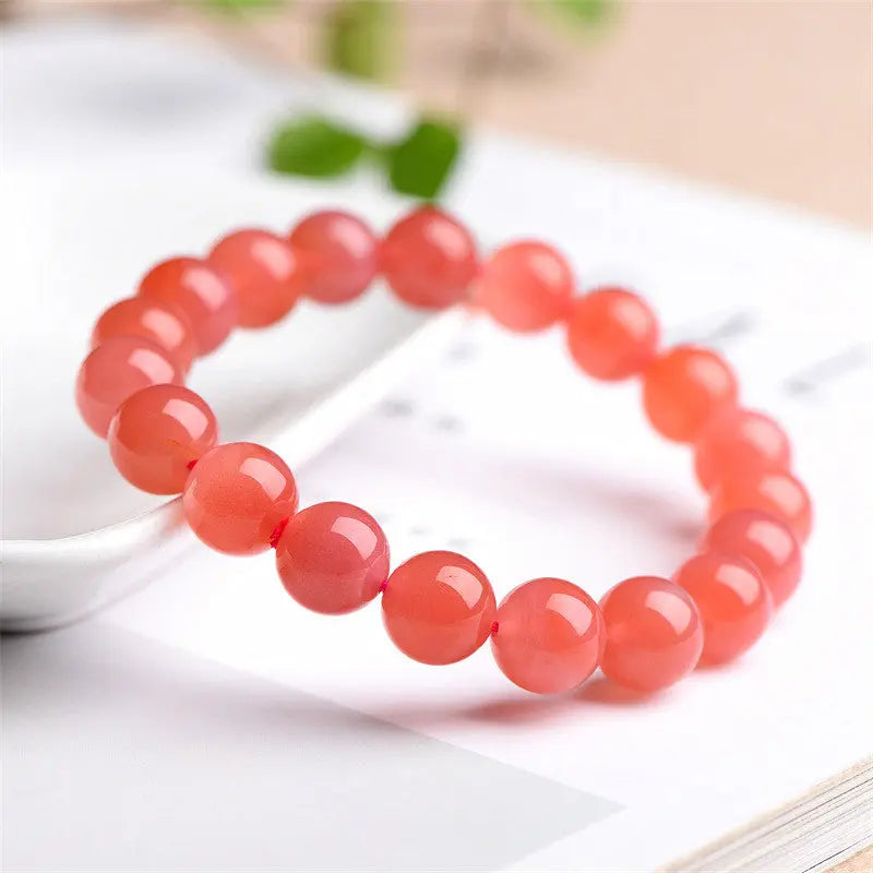 FASHION PINK YANYUAN AGATE BRACELET-2