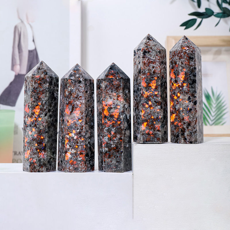 FLAME STONE CRYSTAL TOWER-2