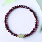 GARNET ANXIETY REDUCTION ENERGY BRACELET-3