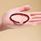 GARNET ANXIETY REDUCTION ENERGY BRACELET-4