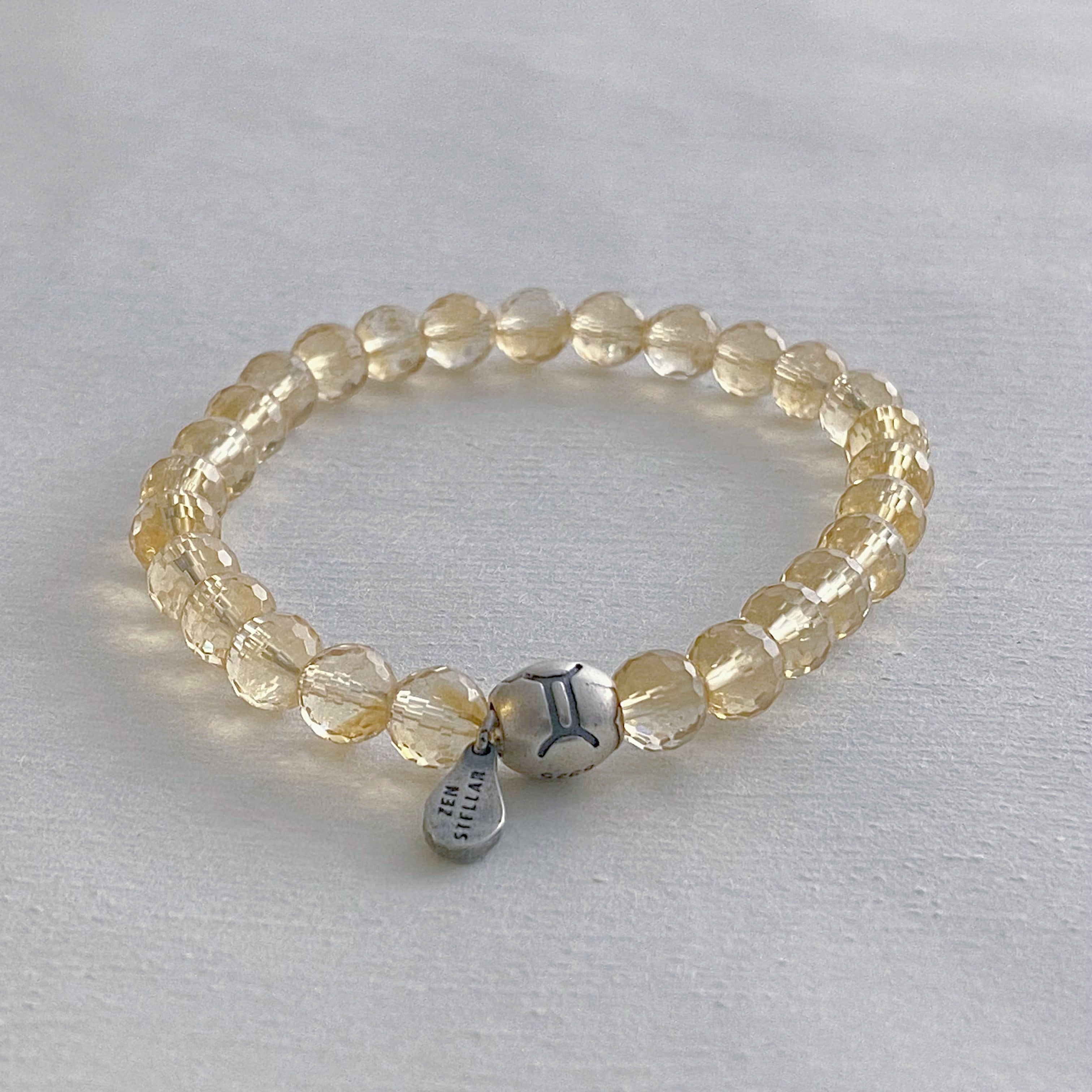 GEMINI CITRINE CRYSTAL BRACELET-1