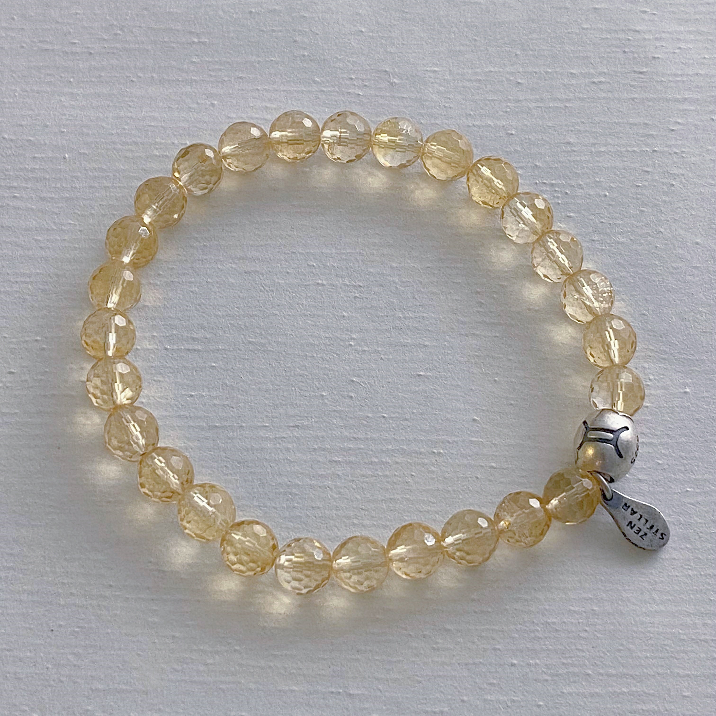 GEMINI CITRINE CRYSTAL BRACELET-3