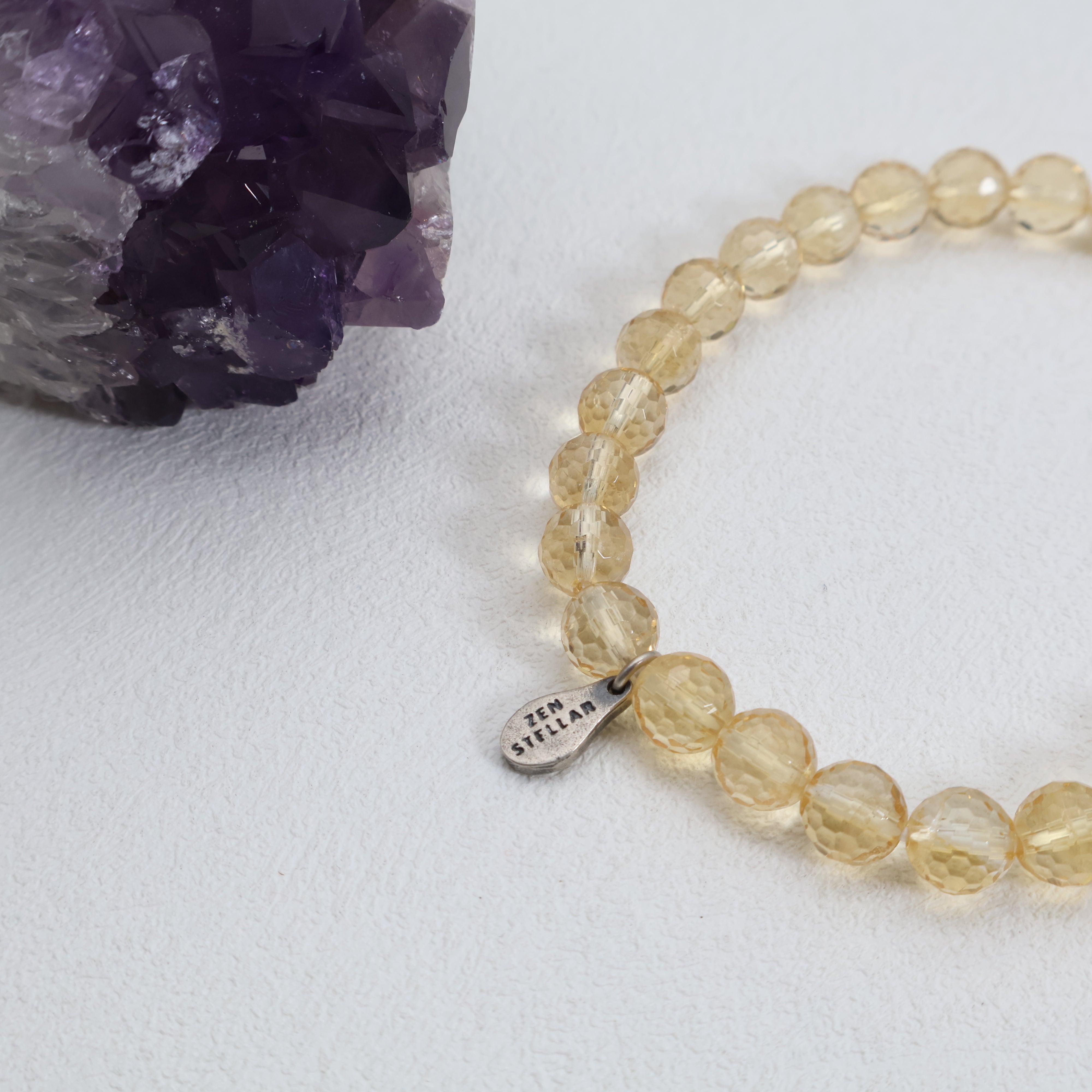 GEMINI CITRINE CRYSTAL BRACELET-3