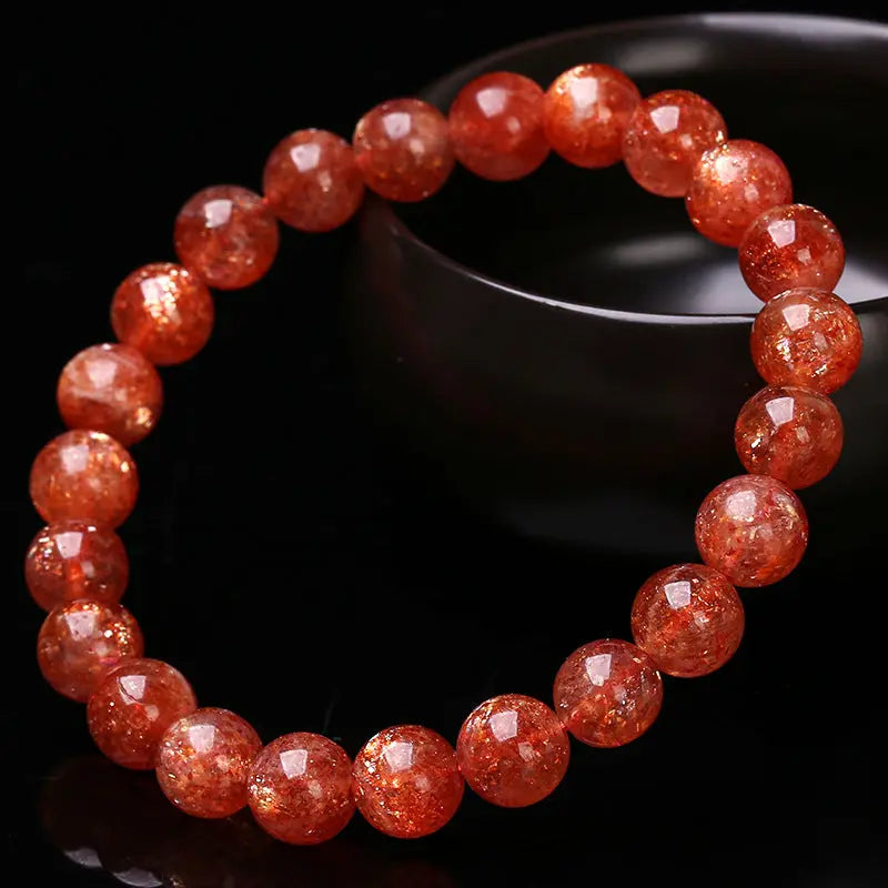 GOLD FLASH SUNSTONE BRACELET-2