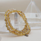 GOLDEN RUTILATED MULTI-CIRCLE BRACELET-4