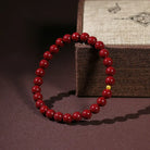 GOOD HEALTH GUARDIAN DEEP RED CINNABAR EYE ENERGY BRACELET-2