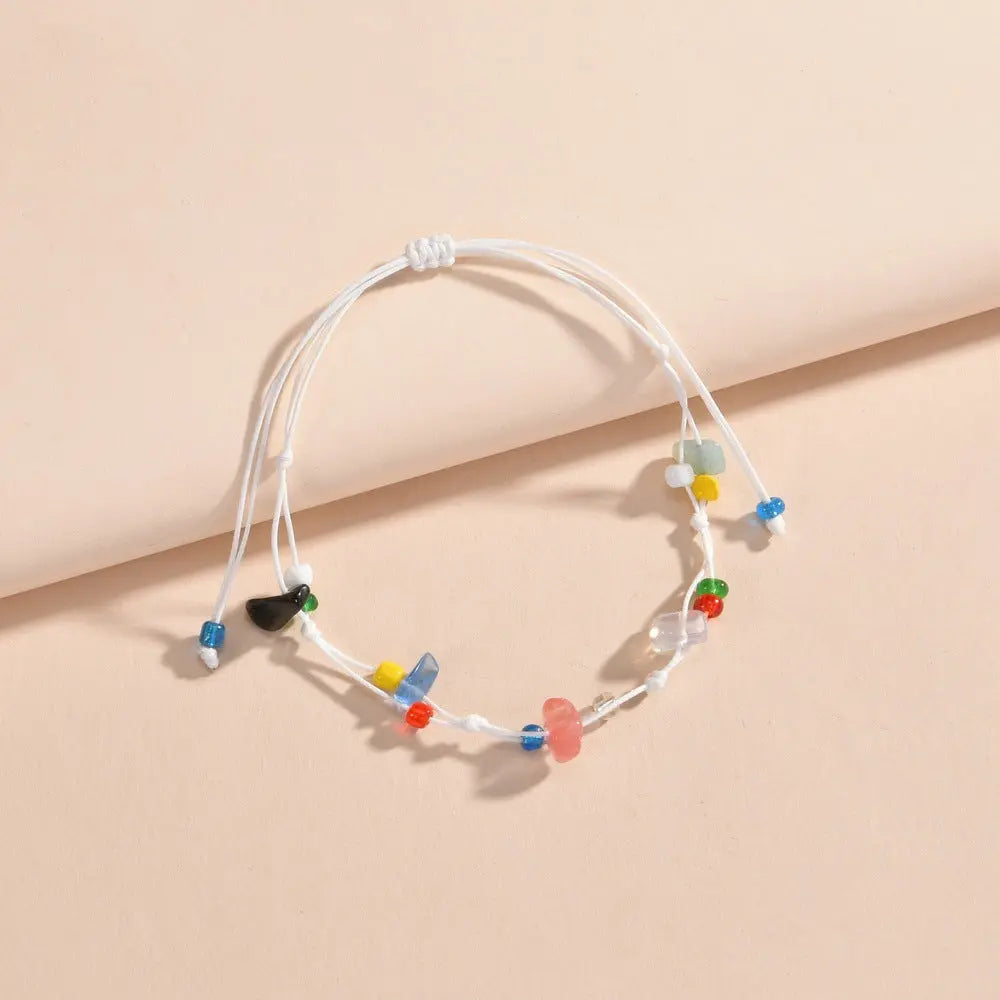 COLORFUL CRYSTAL EXORCISM ANKLET-2