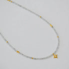 GRAY MOONSTONE GIVE HOPE STAR NECKLACE-4