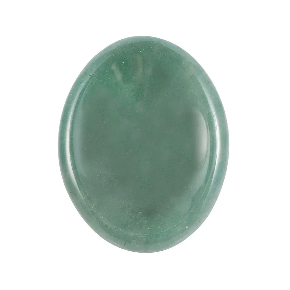 GREEN AVENTURINE WORRY STONE-1