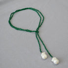 GREEN CRYSTAL TEMPERAMENT ENHANCEMENT NECKLACE-2