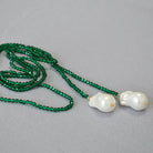 GREEN CRYSTAL TEMPERAMENT ENHANCEMENT NECKLACE-3