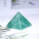 GREEN FLUORITE ENERGY PYRAMID-1