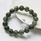 GREEN RUTILATED QUARTZ CRYSTAL BRACELET-1