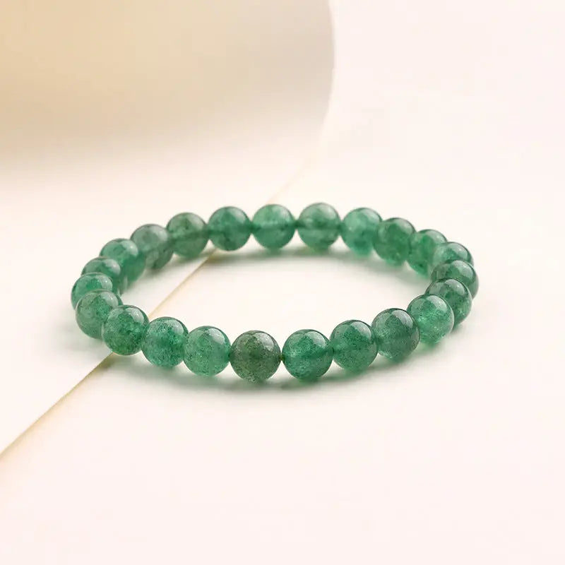 GREEN STRAWBERRY CRYSTAL CONFIDENCE ENERGY BRACELET_1