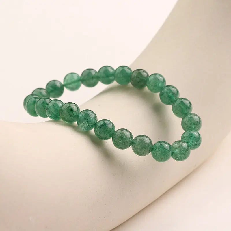 GREEN STRAWBERRY CRYSTAL CONFIDENCE ENERGY BRACELET-2