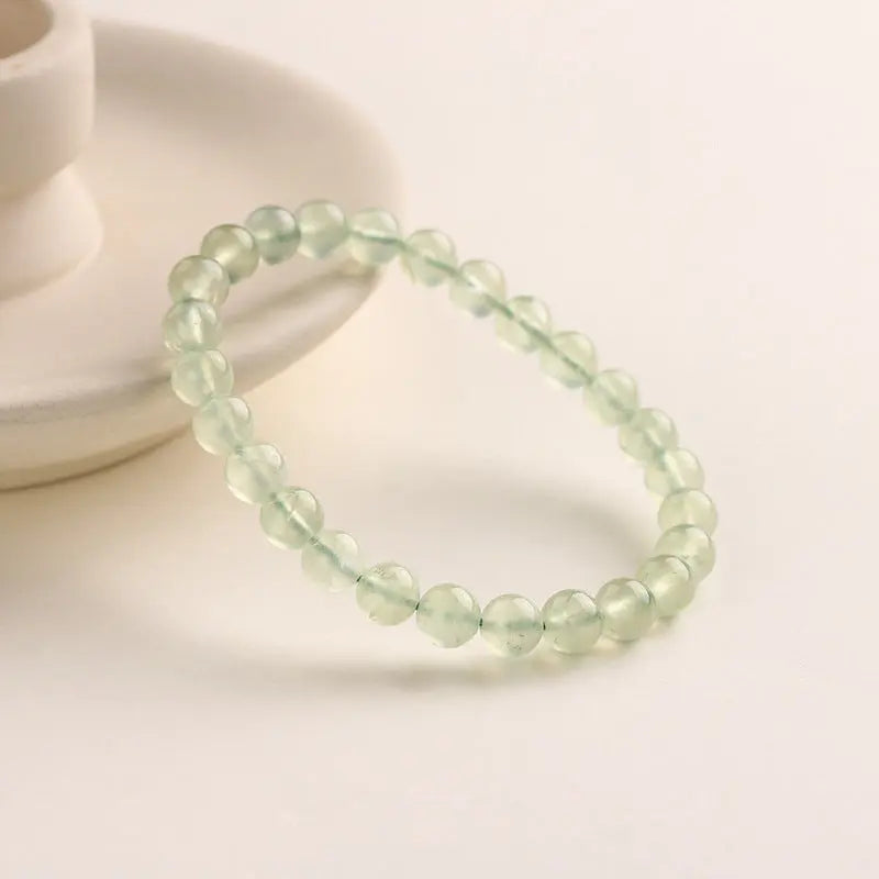 GREEN WHITE CRYSTAL WEALTH ENERGY BRACELET-1