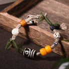 HAND-WOVEN DZI BEADS BRACELETS-2