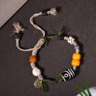 HAND-WOVEN DZI BEADS BRACELETS-4