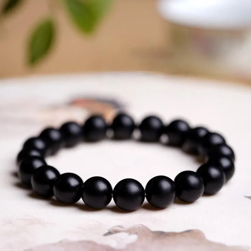 HETIAN JADE BLACK JADE DREAM INTERPRETATION BRACELET-1