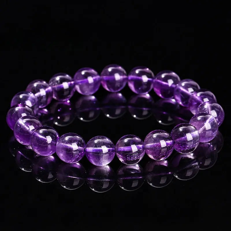 ICE TRANSLUCENT AMETHYST BRACELET-1