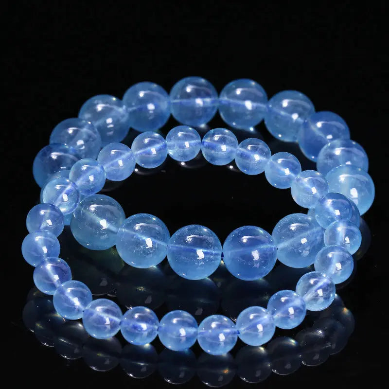 ICE TRANSLUCENT AQUAMARINE BRACELET-3