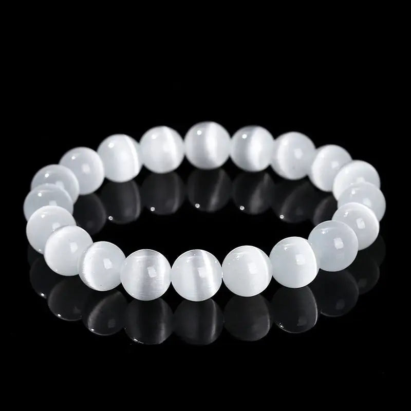 ICE TRANSLUCENT CAT'S EYE BRACELET-1