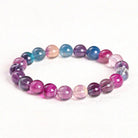 ICE TRANSLUCENT COLORFUL FLUORITE BRACELET-1