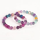 ICE TRANSLUCENT COLORFUL FLUORITE BRACELET-4