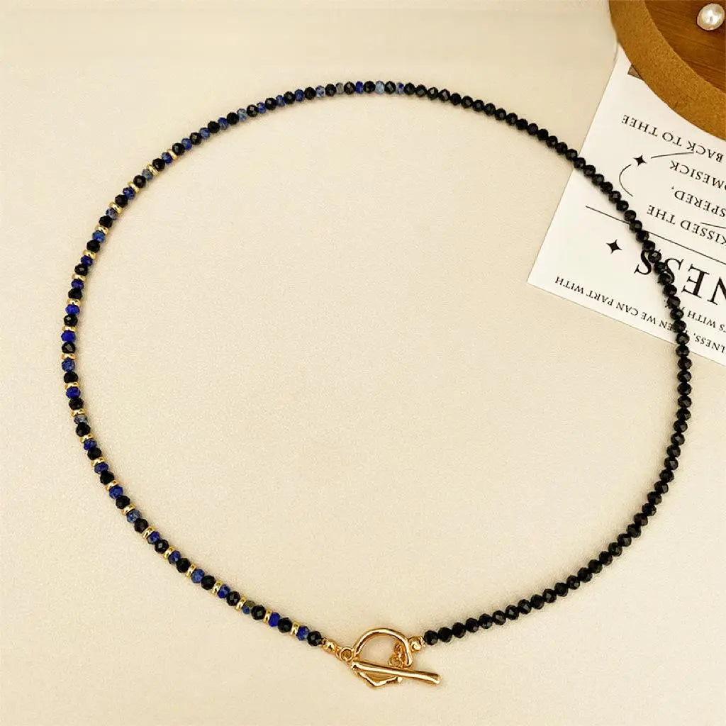 LAPIS LAZULI SPINEL BLESSING NECKLACE-1