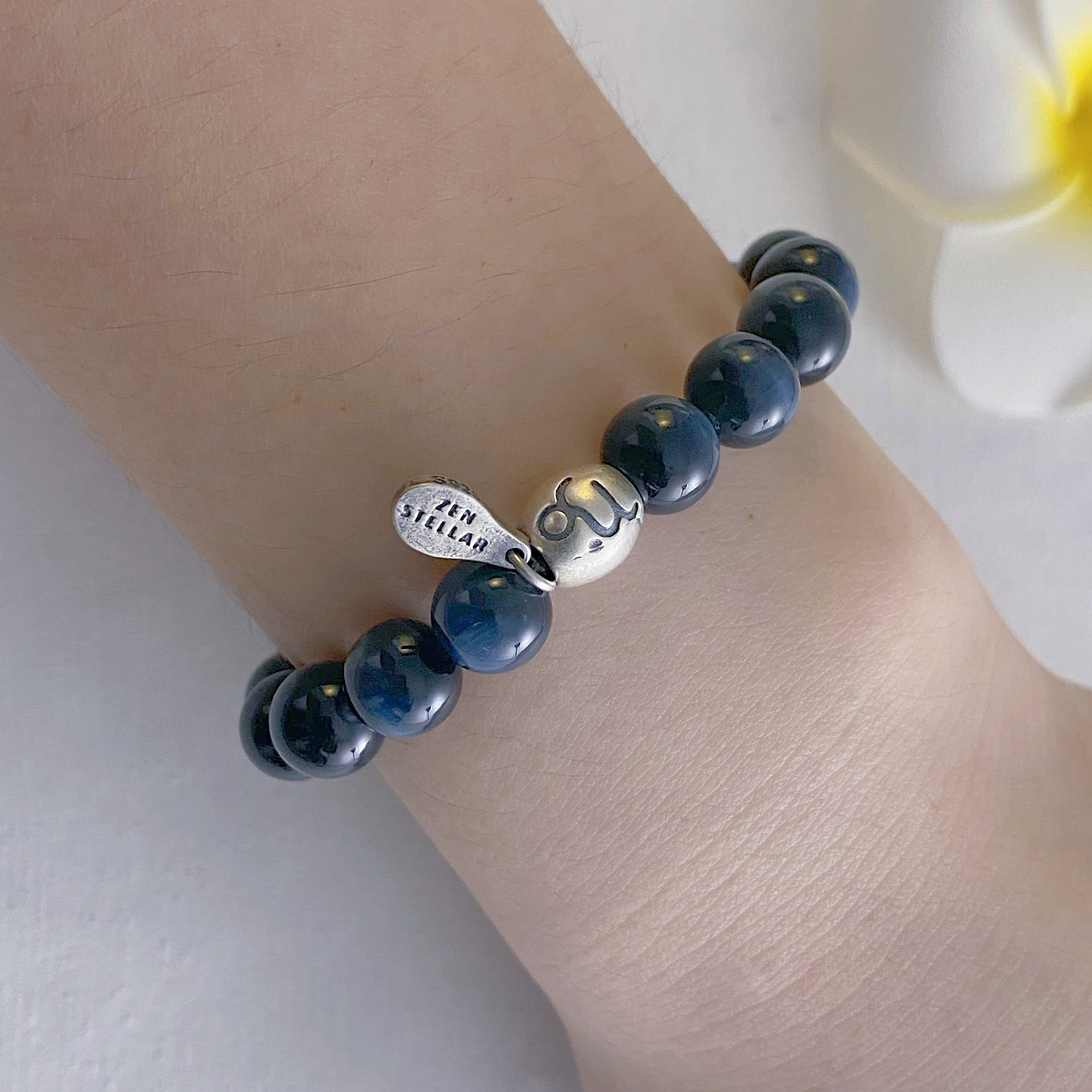 LEO BLUE TIGER EYE CRYSTAL BRACELET-2