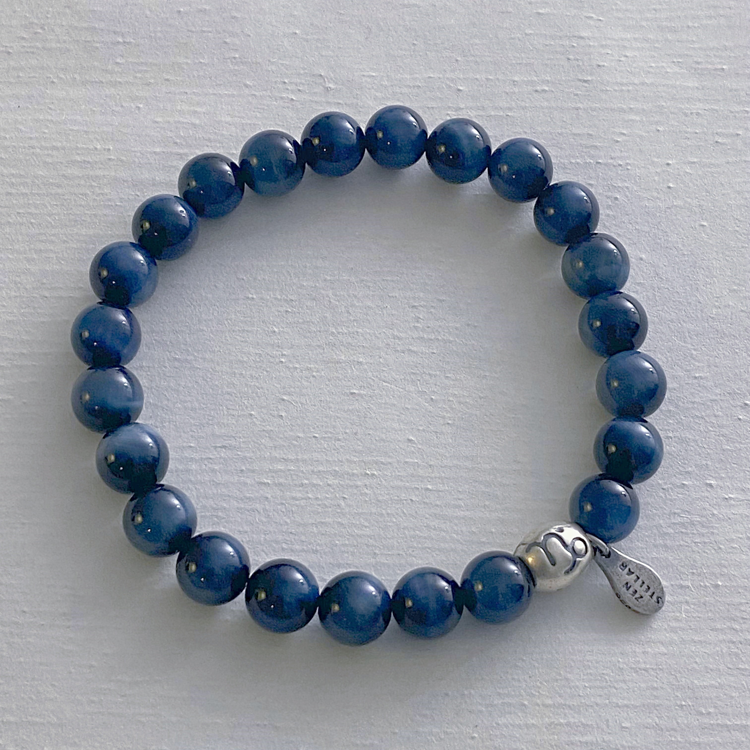 LEO BLUE TIGER EYE CRYSTAL BRACELET-3