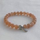 LEO GOLD SUNSTONE CRYSTAL BRACELET-1