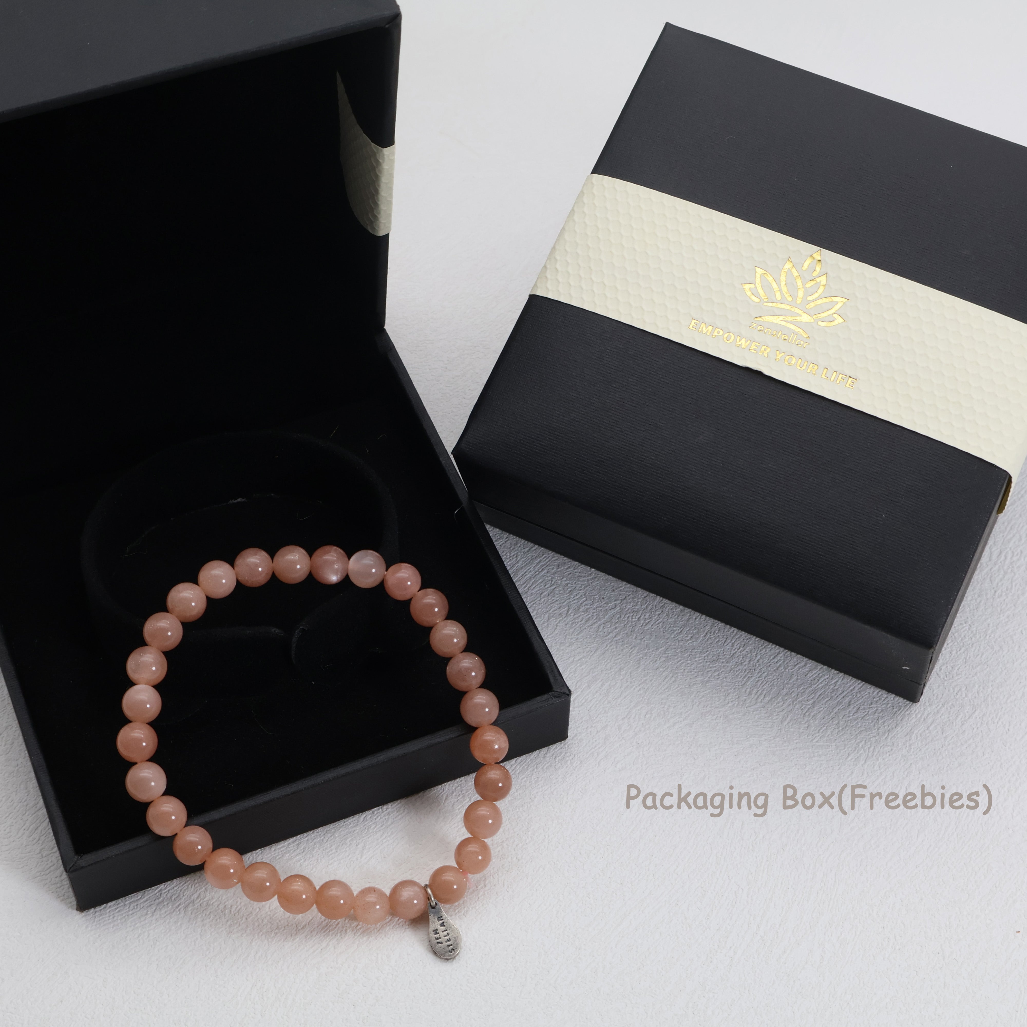 LEO GOLD SUNSTONE CRYSTAL BRACELET-5